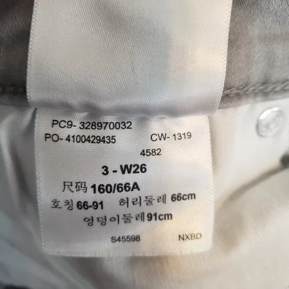 Levi's Denizen High Rise Jeggings Size 3 - Picture 7 of 8